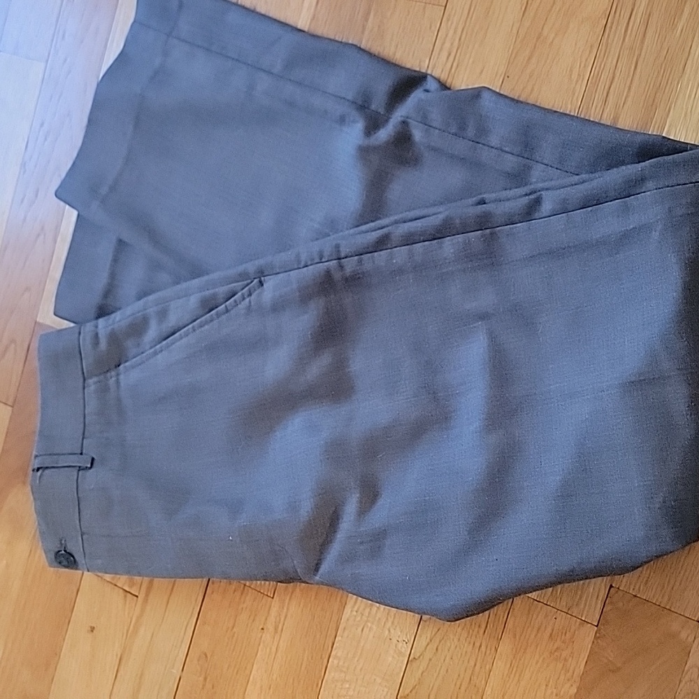 J.Ferrar Men's Gray Dress Pants